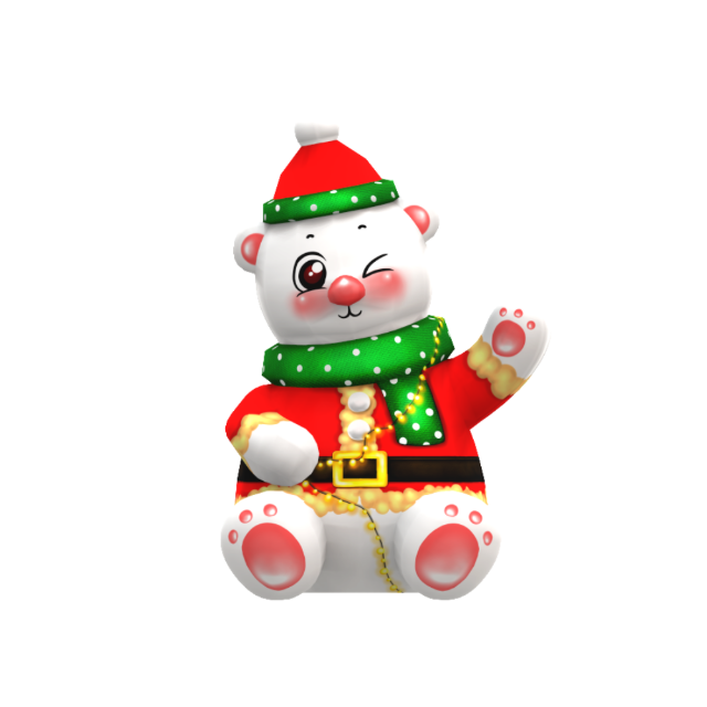 국내제작 / 2미터 높이 크리스마스 곰 / 북극곰 / 동물 / 겨울 조형물 / 크리스마스장식 소품